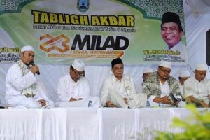 Tabligh Akbar yang digelar ponpes Husnul Khotimah. 